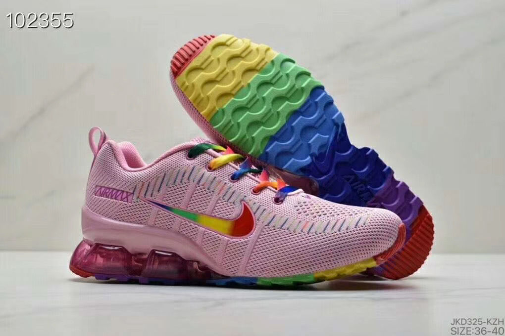 Women Nike Air Max 2020 Pink Rainbow Shoes - Click Image to Close